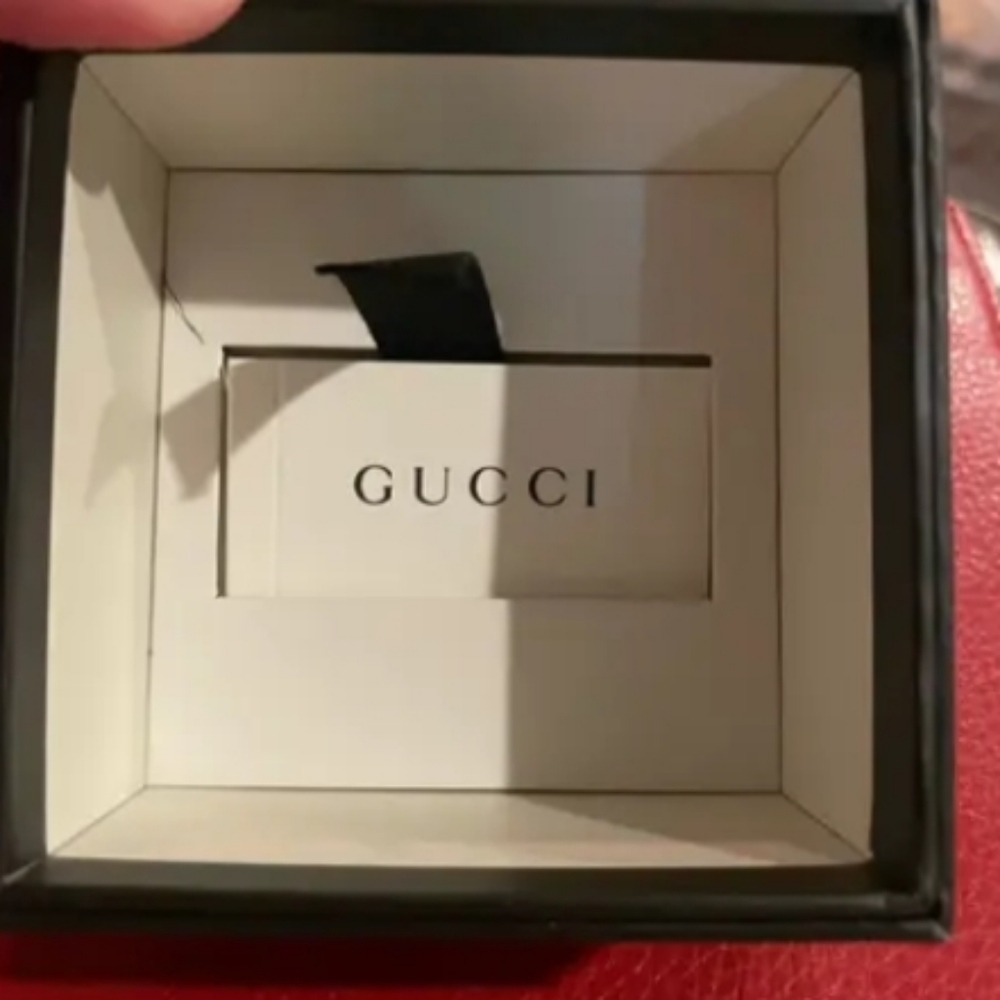 Gucci Silver Earrings/ Brand New / Never Worn/ Pierced - Picture 3 of 5